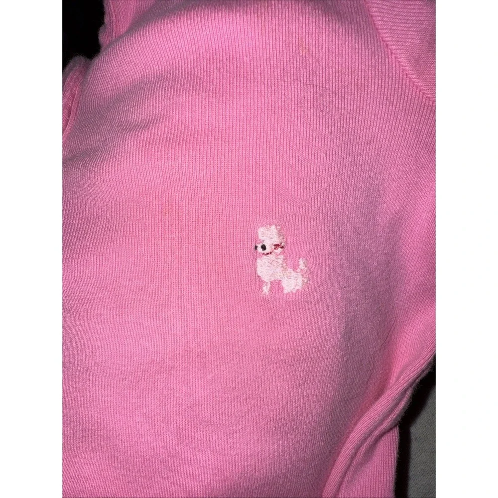 Gymboree Baby Girls Dress 18-24 M Poodle Pretty‎ Pink Puppy Dog Embroidered 2009